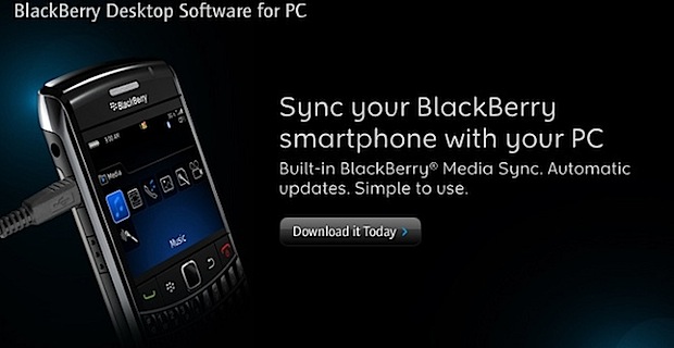 blackberry desktop 6 para PC