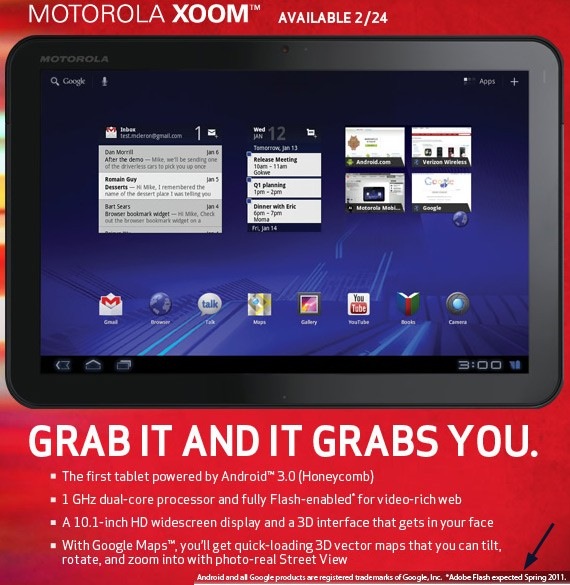 Motorola Xoom Flash