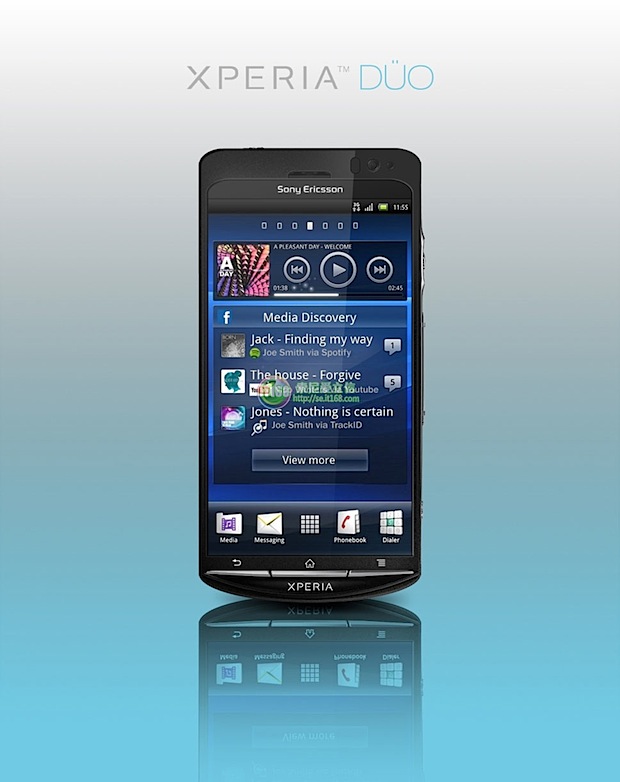 Sony Ericsson Xperia Duo filtrado