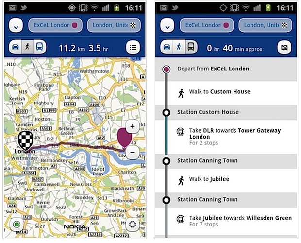 nokia maps android