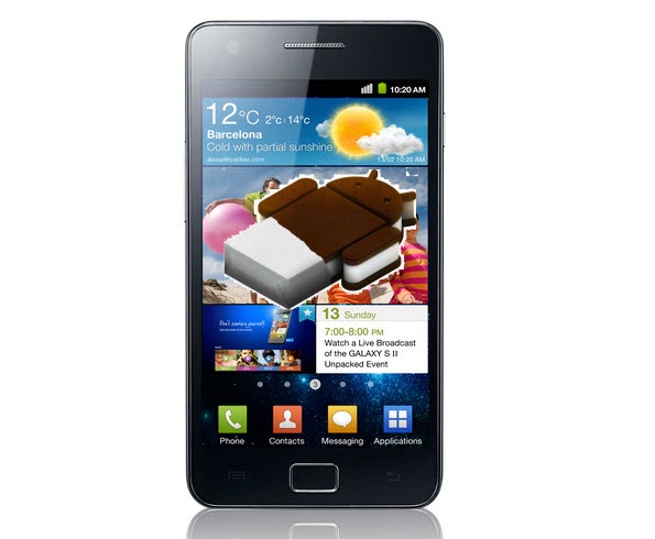 Samsung Galaxy S2 Android 4 ICS