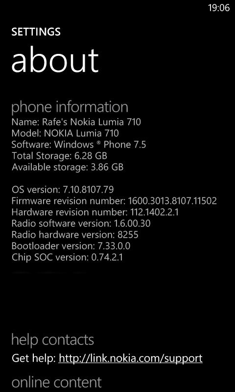 lumia 710 firmware