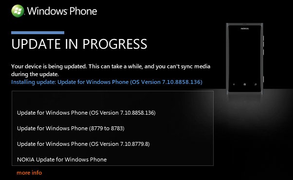 Windows Phone 7.8 actualizacion
