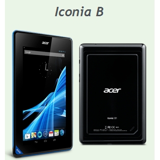 Acer Iconia B tablet 