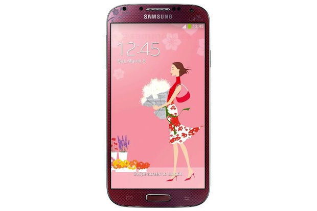 Samsung Galaxy S4 La Fleur rojo