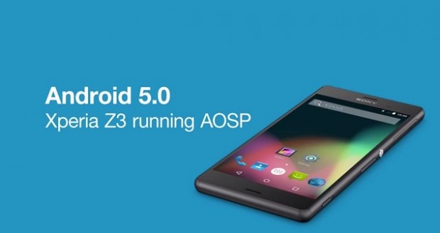 AOSP Android 5.0 Xperia Z