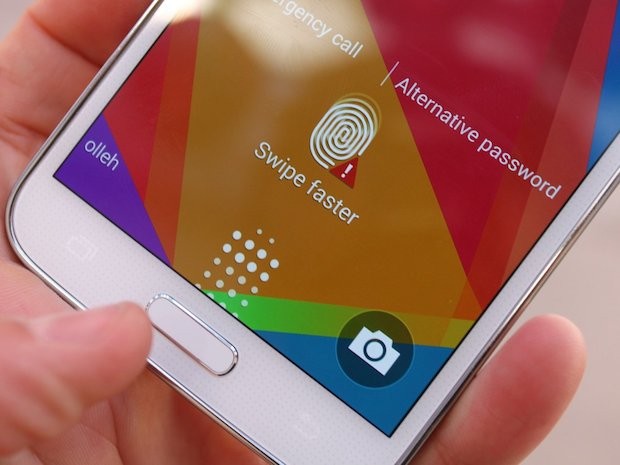 Samsung fingerprint sensor