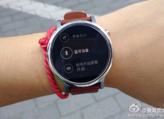 Nuevo Motorola Moto 360 se muestra en dos tamaños