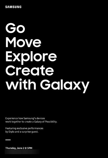 Samsung Galaxy evento