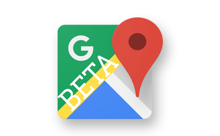google maps beta