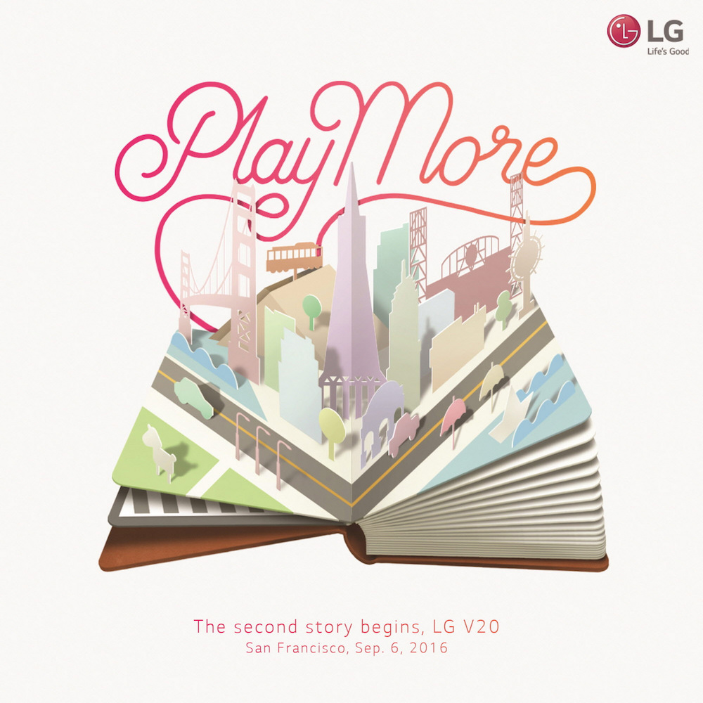LG anunciará al LG V20 el 6 de septiembre
