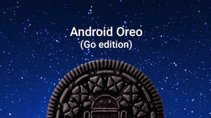 Render oficial del anuncio de Android Oreo (Go Edition). 