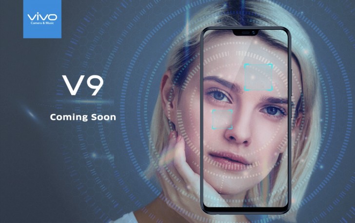 Render teaser oficial enviado a GSM Arena del Vivo V9.