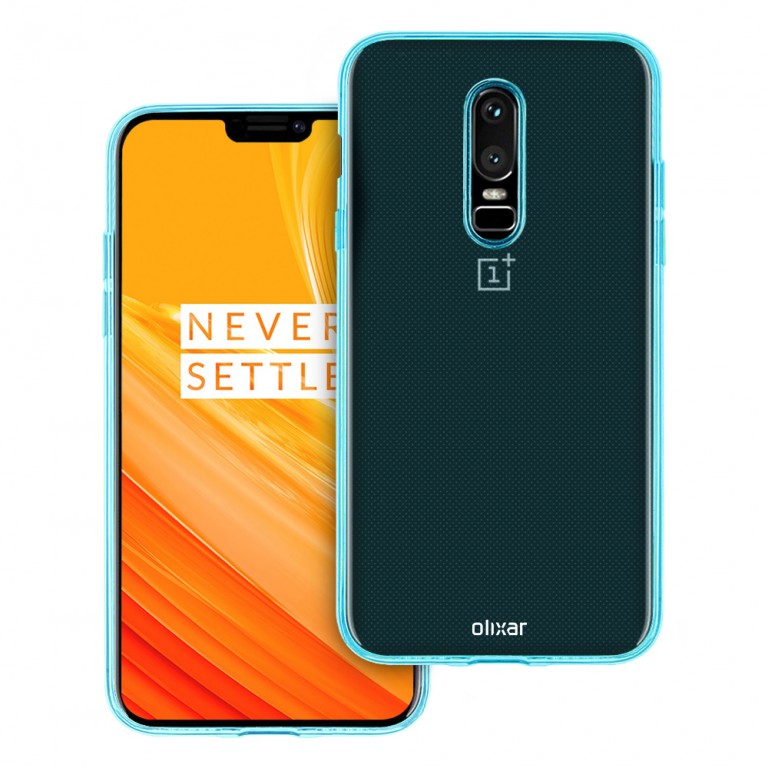 Render de la carcasa protectora Olixar para el OnePlus 6.