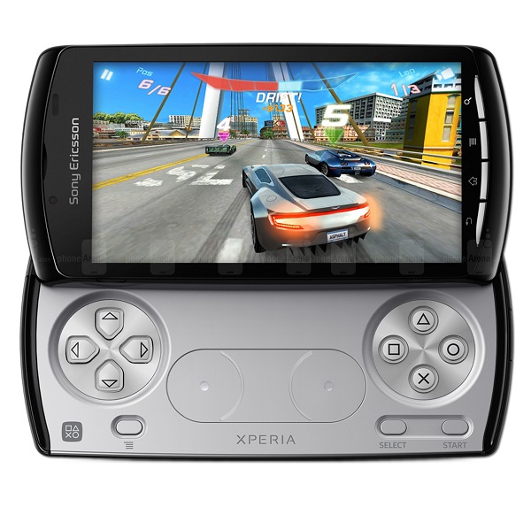 Sony Ericsson Xperia Play Render frontal del frente y slider del Sony Ericsson Xperia Play.