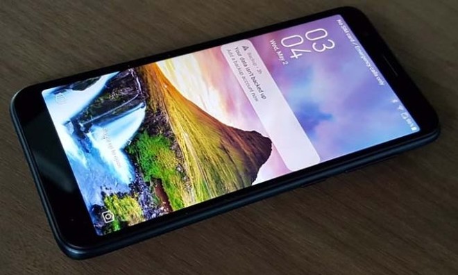 Fotografía frontal del ASUS Zenfone Live L1.