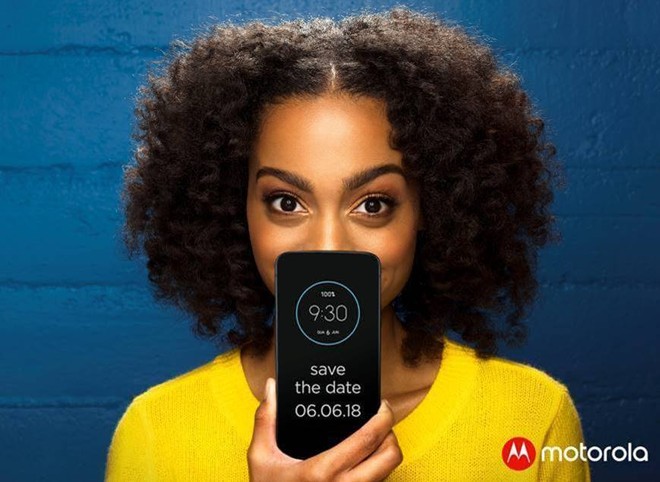 Invitación al evento de presentación del Motorola Moto Z3 Play en Brasil el 6 de junio.