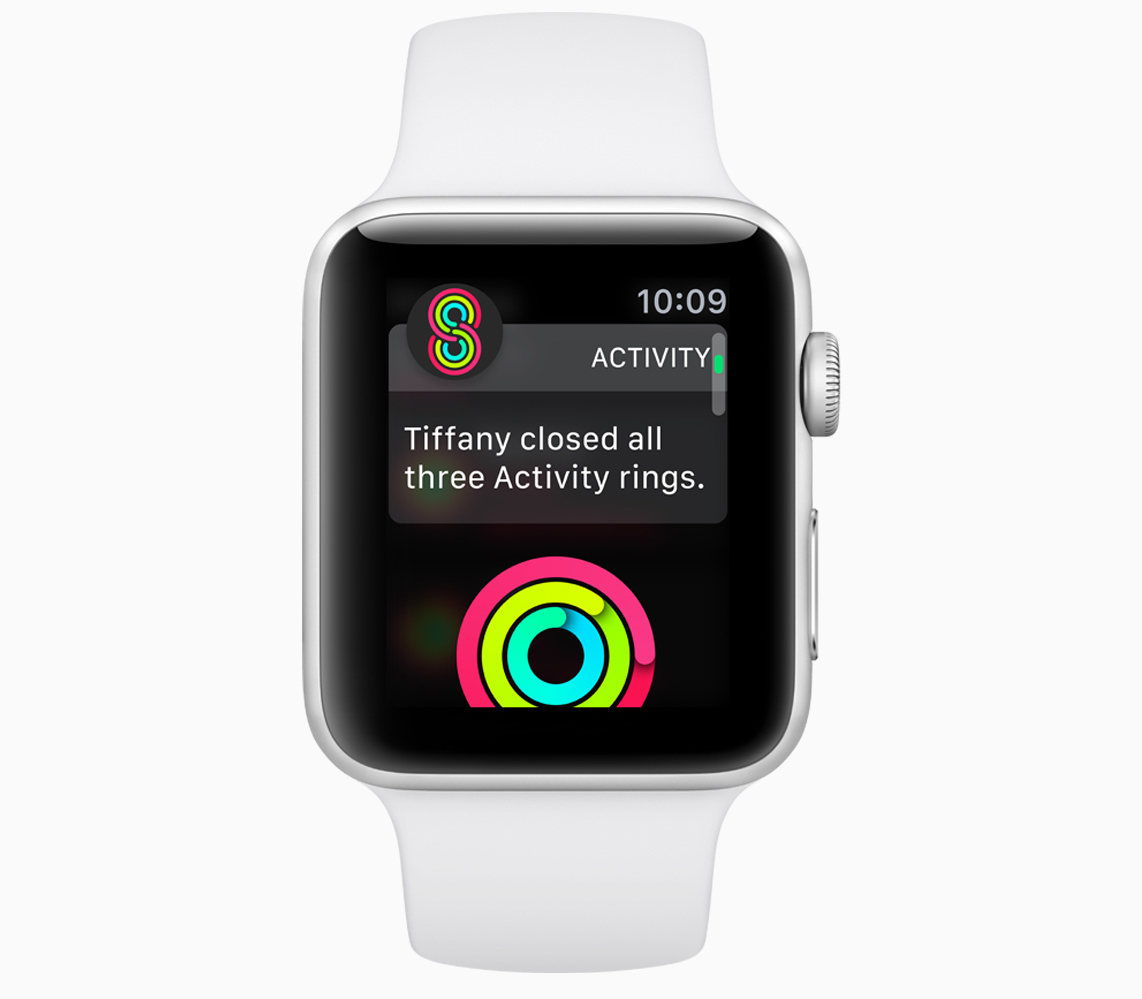 Apple watchOS 5 permite competir con amigos