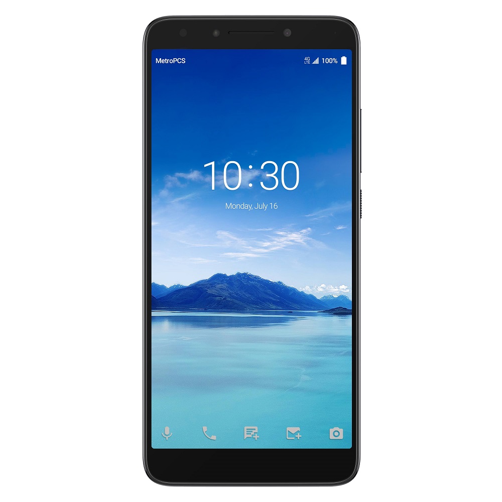 Render oficial del frente del Alcatel 7.
