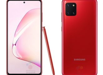 Nuevos y más detallados renders filtrados del Samsung Galaxy Note 10 Lite