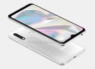 Diseño filtrado de un Samsung Galaxy A70e