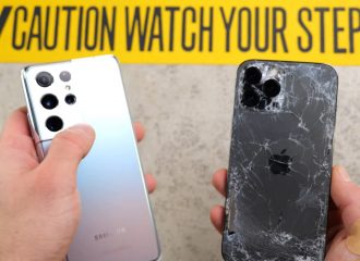 El Samsung Galaxy S21 Ultra supera al iPhone 12 Pro Max en pruebas de caídas