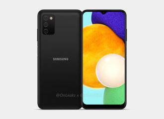 Samsung Galaxy A03s se filtra en renders y características clave