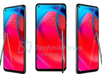 Motorola Moto G Stylus 5G se filtra en fotos de prensa