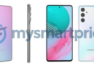Samsung Galaxy M54 5G se filtra en renders mostrando su nuevo diseño