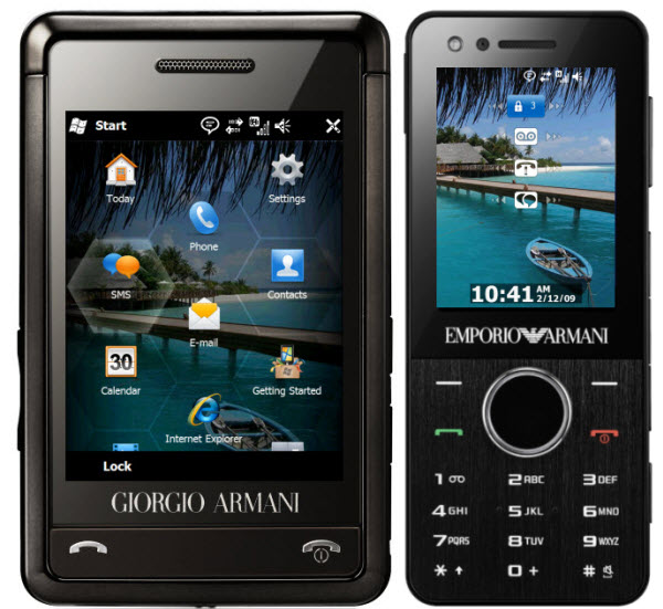 Samsung Armani con WM6.5 Samsung Armani con WM6.5
