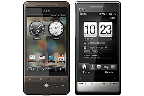 HTC Hero y HTC diamond2