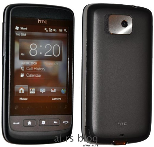 HTC Mega con WM6.5 y TouchFLO