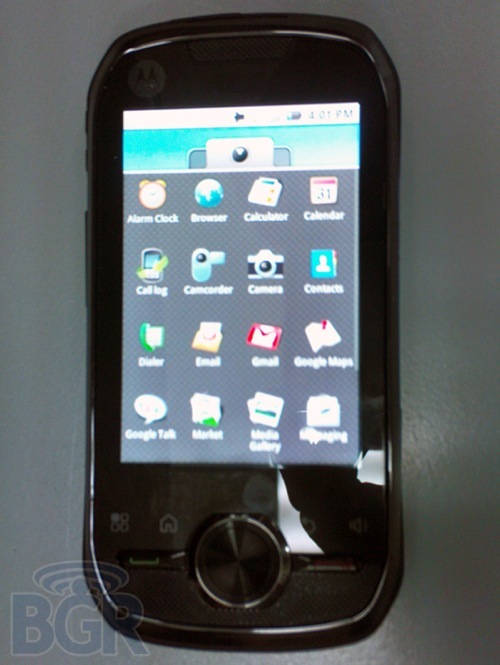 Motorola Opus One con iDEN y Android 1.5