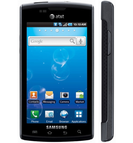 Samsung Captivate Galaxy S Android AT&T