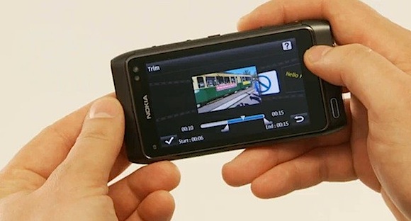 nokia n8 video edicion HDMI reproductor musica