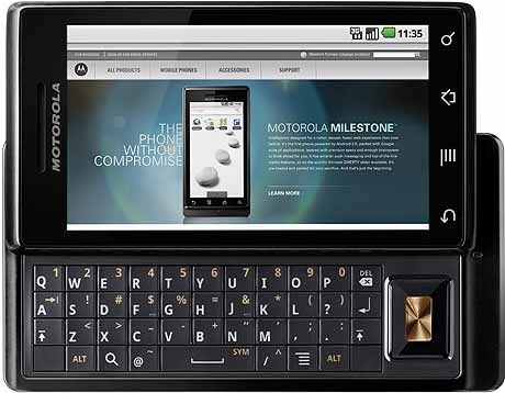 Motorola Milestone android 2.2 froyo no oficial