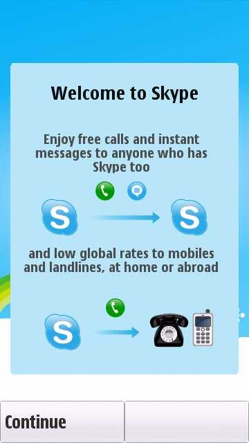 Skype para Symbian 1.1