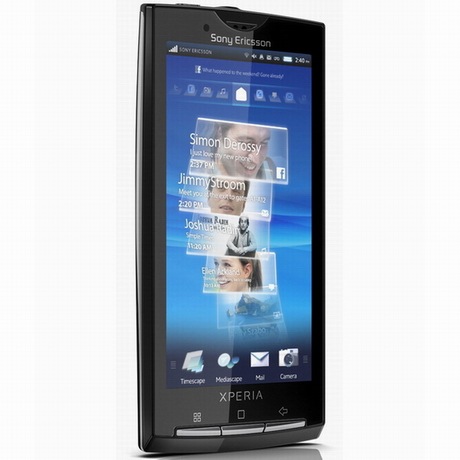 Sony Ericsson Xperia X10 OTA software update
