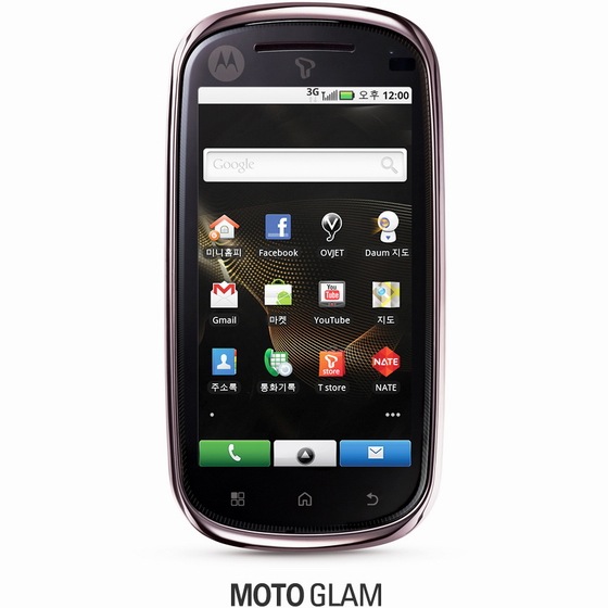 Motorola Glam XT800 Android Corea