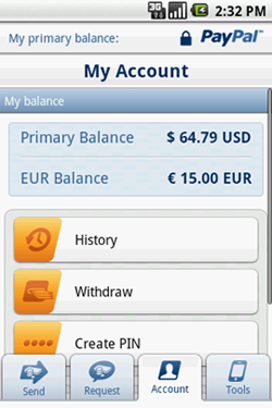 PayPal para Android