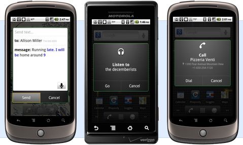 Voice Actions para Android