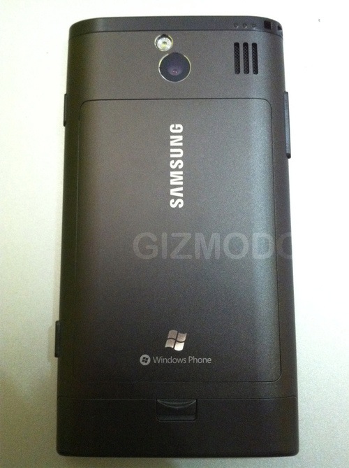samsung GT i8700 windows Phone 7 camara
