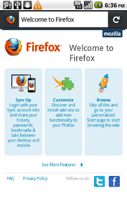 Firefox para Android y Maemo