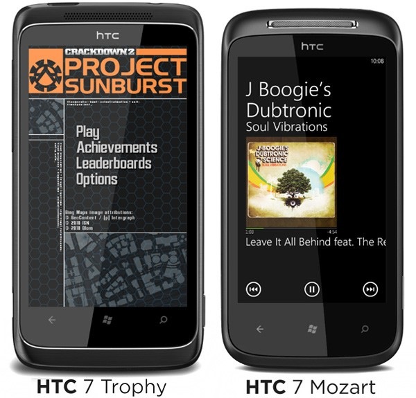 htc mozart trophy windows Phone 7