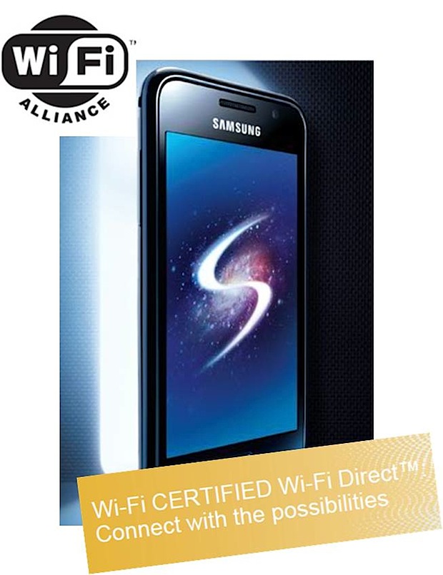 Samsung Galaxy S Wi-Fi Direct