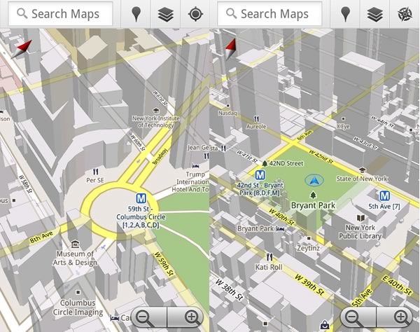 google maps 5 para Android disponible