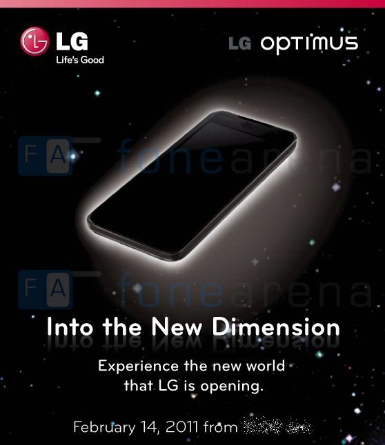 LG MWC optimus 3D