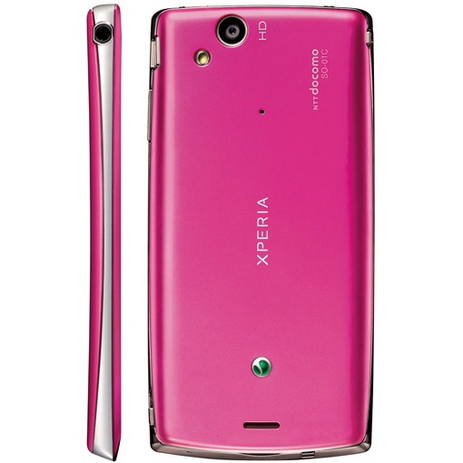 Sony Ericsson Xperia Arc rosa