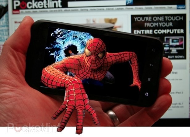 HTC smartphone 3D android