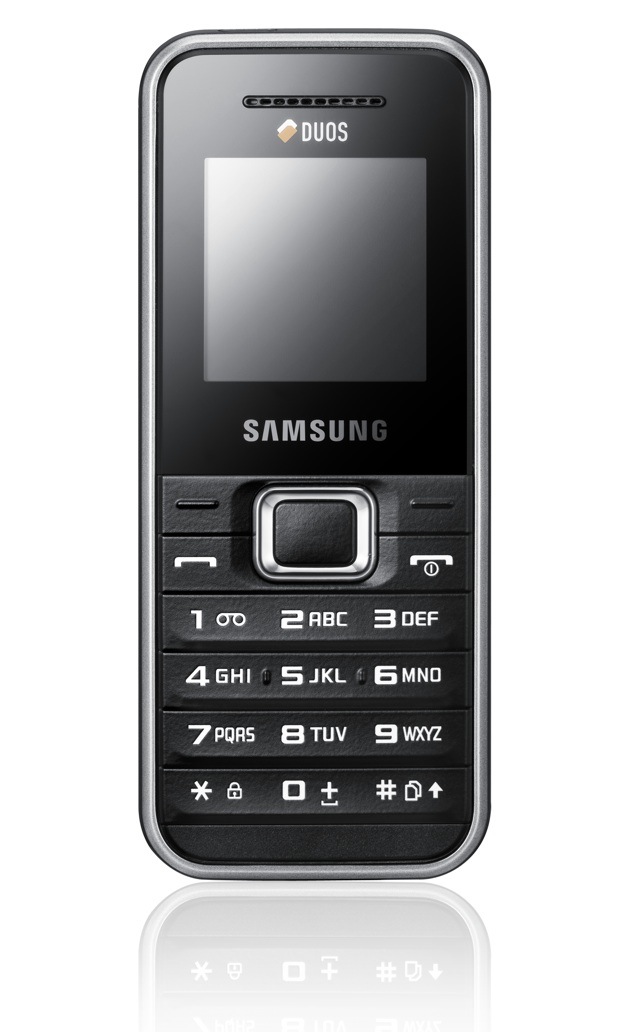 Samsung E1182 duos SIM dual